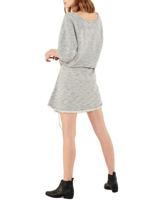 Femi Stories Mini Dress ASH GREY