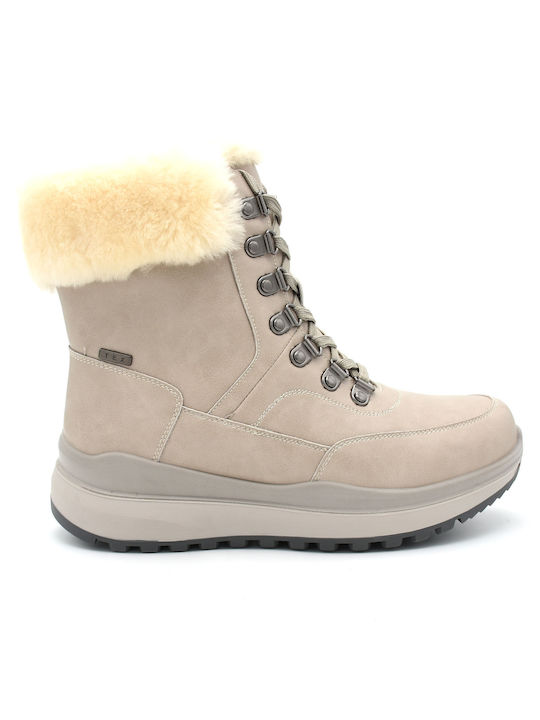 G Comfort Cizme de gleznă pentru femei Beige