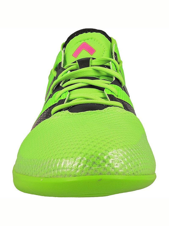 Adidas Ace 16.3 Primemesh IN Χαμηλά Ποδοσφαιρικά Παπούτσια Σάλας Πράσινα