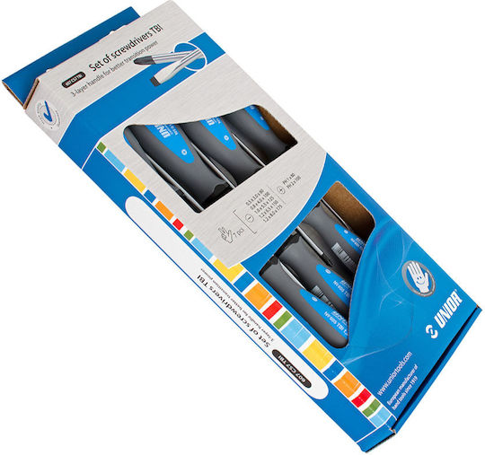 Unior 607CS7TBI Set 7 Screwdrivers
