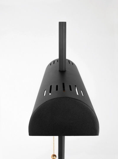 VK Lighting Decorative Lamp with Socket for Bulb E27 Black