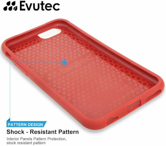 Evutec Back Cover Σιλικόνης 1.5mm Κόκκινο (iPhone 6/6s)