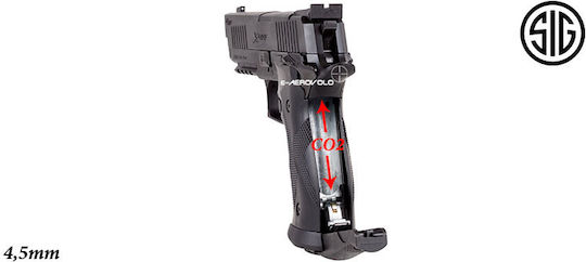 SigSauer Аеропистолет CO2 X Five Откат 4.5мм