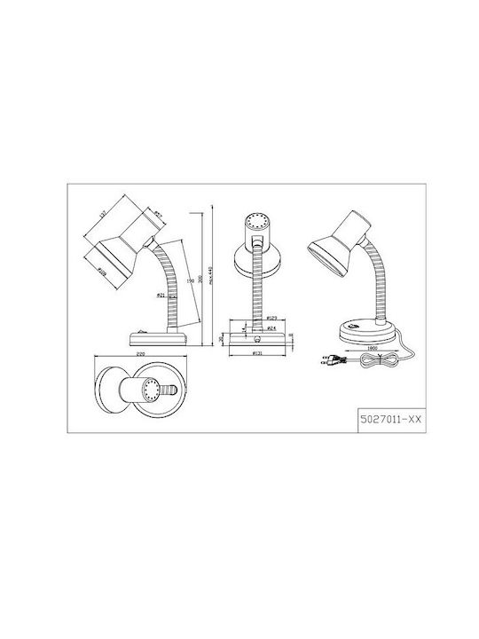 Trio Lighting Pronto Office Lighting with Flexible Arm