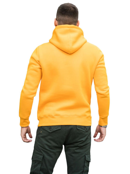 Clever Men's Sweatshirt Yellow