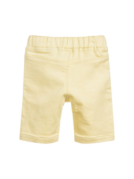 3 Pommes Kinder Shorts/Bermudas Stoff Gelb