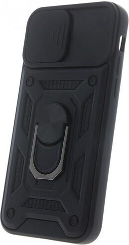 Defender Slide Back Cover Πλαστικό Μαγνητικό Μαύρο (Oppo A57 4G)