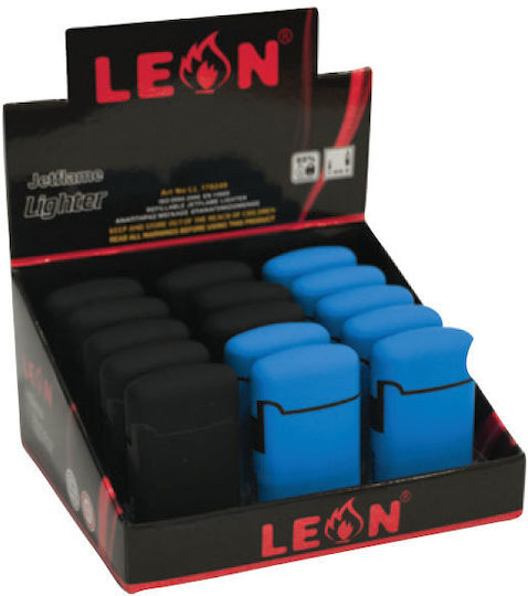 Leonflame Jetflame Αντιανεμικός Αναπτήρας Φλόγας Πολύχρωμος