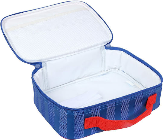 Stephen Joseph Classic Lunch Box Superherop School Insulated Hand Lunch Bag Blue 25 x 7 x 25cm