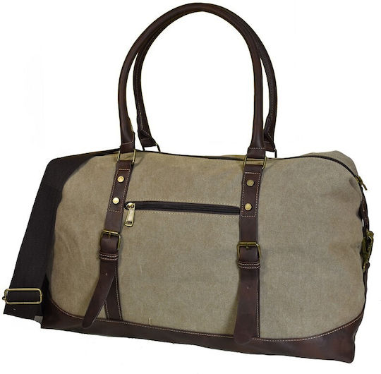 RCM 1374 Reisetasche Beige Stoff L28xB25xH28cm