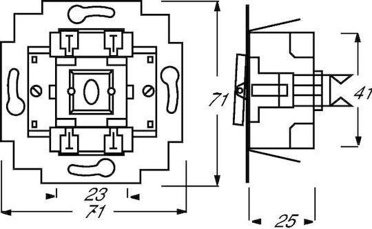 Abb Recessed Mechanism Switch Aller Retour