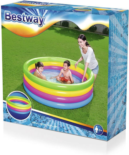 Bestway Children's Round Swimming Pool PVC 522L Inflatable 157x46cm