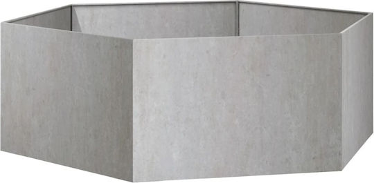 vidaXL Кутия за саксии Метал Scur. 138x120x45см.