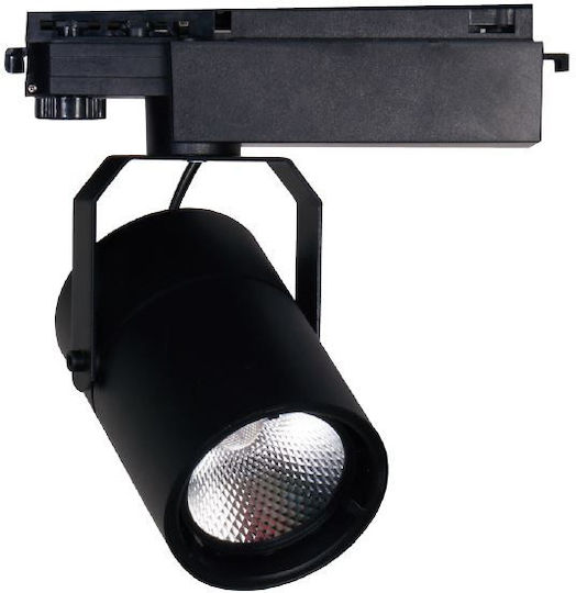 Spacelights Единично LED Спот в Черен Цвят