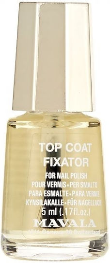 Mavala Switzerland Topcoat Top Coat for Regular Nail Polish 5ml