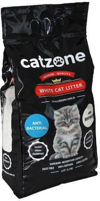 Catzone White Cat Litter Nisip pentru pisici 10kg 1227