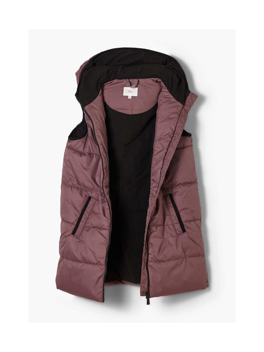 S.Oliver Kids Quilted Jacket Sleeveless Brown