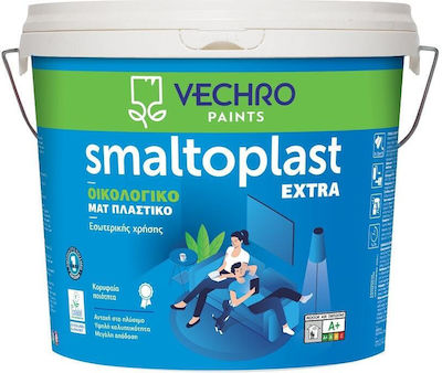 Vechro Smaltoplast Extra Plastik Farbe für Innenbereich Verwendung Grün 375ml