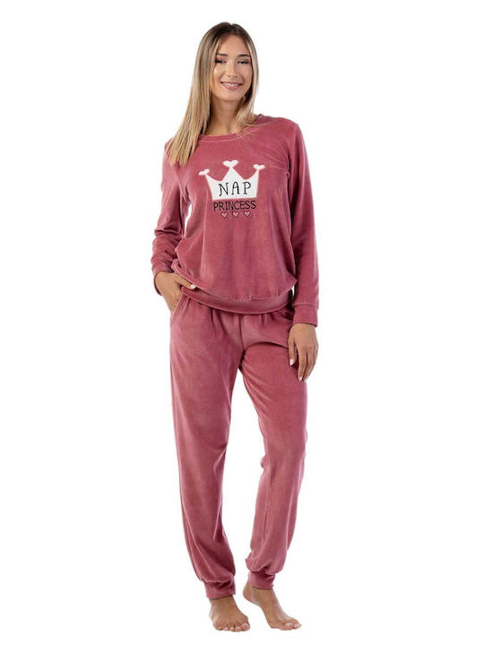 Secret Point Winter Women's Pyjama Set Cotton ''''''