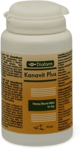 Diafarm Kanavit Plus Multivitamin Πολυβιταμίνες Σκύλου σε Δισκία 50 tabs για Αρθρώσεις