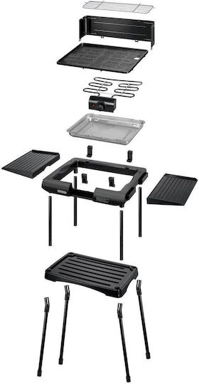 Unold Unold Elektrische Grills Mit Beinen 1600W 36,4x25cm
