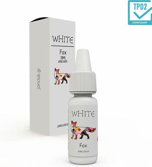 Join Club Ready-to-use E-Liquid White Fox with Sweet Flavor 3mg 10ml
