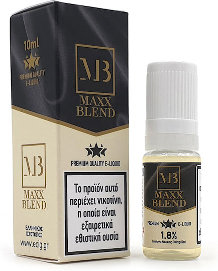 ECig Lichid de Reumplere Gata Tutun Maxx-blend cu Aromă de Fumat 18mg 10ml