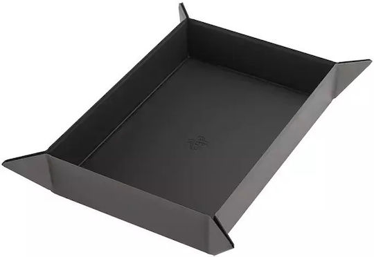 Gamegenic Magnetic Rectangular Dice Tray - Black/gray