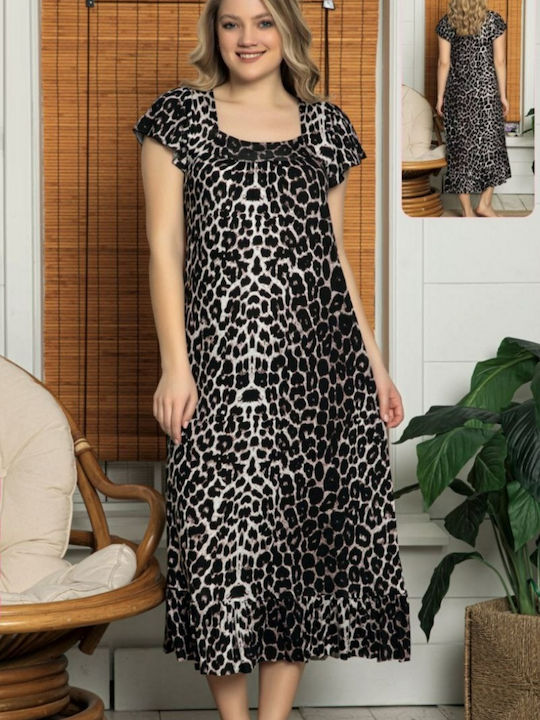 Boyraz Winter Women's Nightdress Various Colors