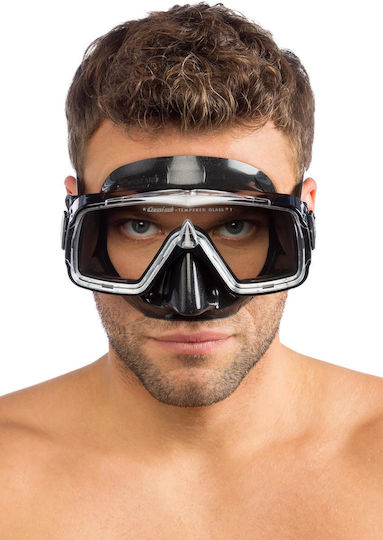CressiSub Diving Mask Silicone Sirena Black