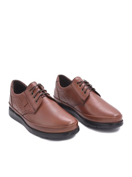 Leder Herren Freizeitschuhe Tabac Braun