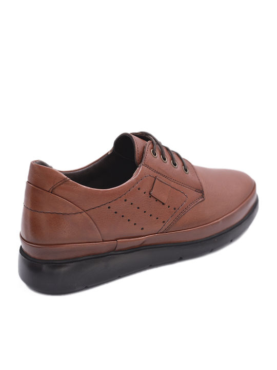 Leder Herren Freizeitschuhe Tabac Braun