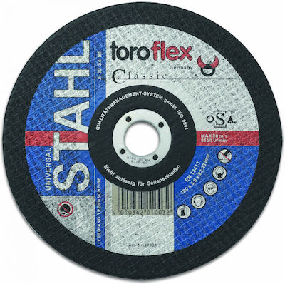 Toroflex Τροχός Κοπής Σιδήρου 230x3,0x22mm Schneidscheibe 230mm 1Stück