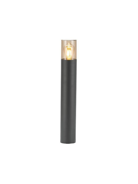 Eurolamp Outdoor Small Post Floor Lamp IP54 for E27 Bulb Gray