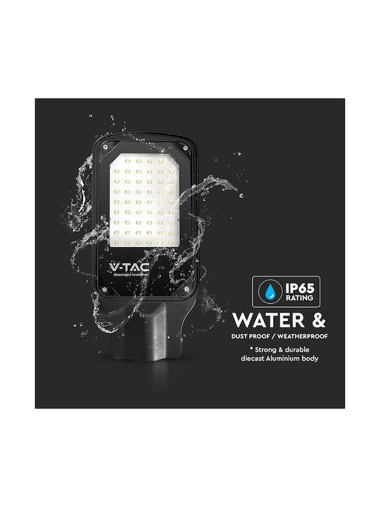 V-TAC Outdoor Floor Light LED Road 50W with Natural White Light IP65 Black