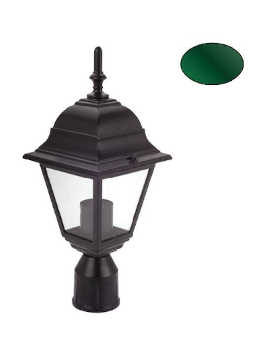 Aca Lamp Lattern Outdoor 60W IP45 for Socket E27 Green