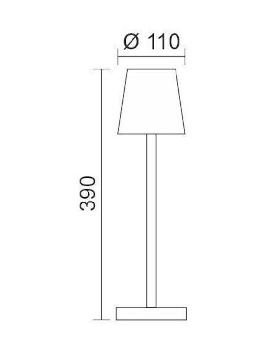 Spot Light Spot Light Outdoor Floor Lamp LED 2W with Natural White Light IP20 White