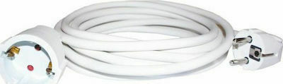 Redled Extension Cable Cord 3 x 1.5mm²/5m White