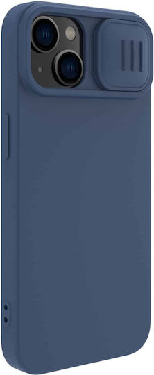 Nillkin Camshield Silky Задна корица Силикон 0.2мм Син (iPhone 15 Plus)