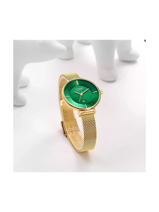 Curren Watch Battery in Green Color