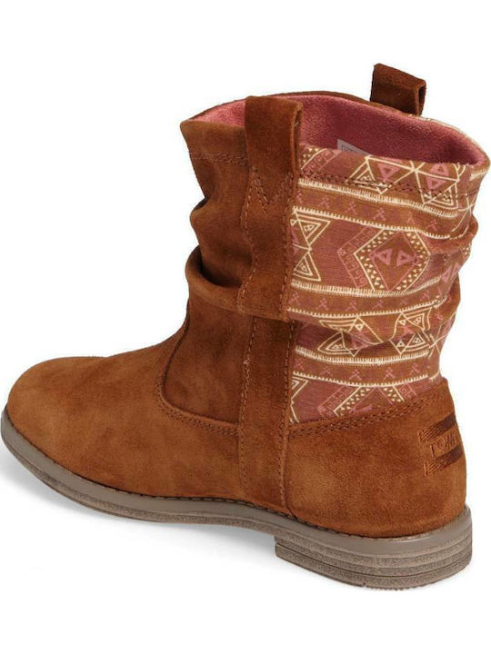 Tribal Youth Suede Παιδικά Μποτάκια Καφέ
