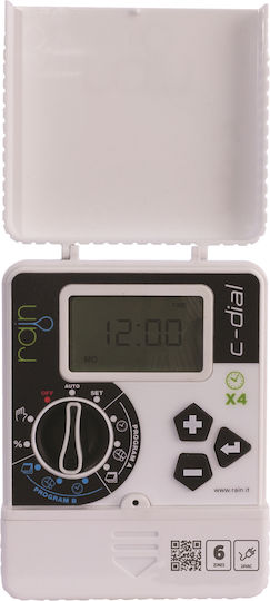 Rain C-Dial 24V Irrigation Programmer Table Electric