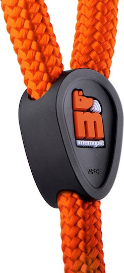 My Family Λουρί/Οδηγός Σκύλου Ιμάντας X 12mm σε Πορτοκαλί χρώμα 1.1m