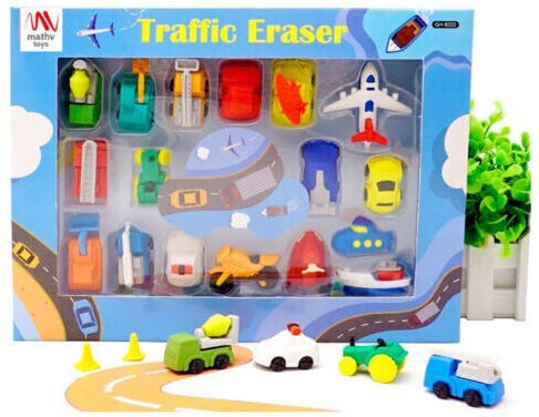 Little Tree Eraser Set for Pencil and Pen (Μiscellaneous Designs) 1pcs