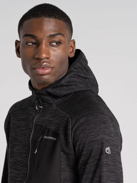 Craghoppers Tarbert Jagdjacke Vlies Schwarz