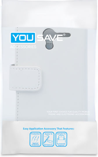 YouSave Accessories Leather-Effect Wallet Изкуствена кожа Бял