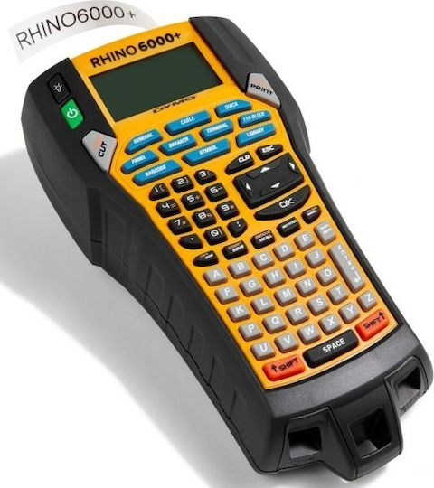 Dymo Rhino 6000+ Електронен Етикетен Принтер На Ръка С Bluetooth Бял