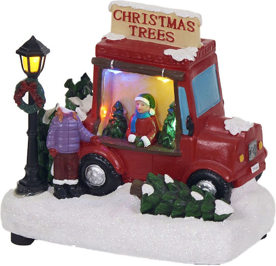 TnS Illuminated Christmas Figure Car Height 14.5cm