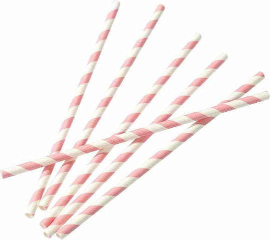 Talking Tables Mix Straw Pink Paper Straws Large 30 Pieces