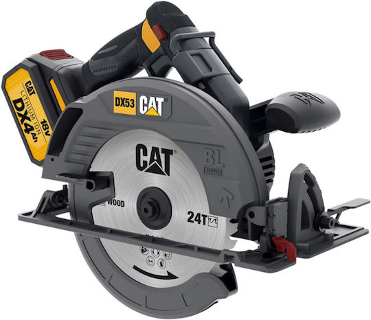 CAT Circular Saw Brushless 18V Solo with Dust Extraction System